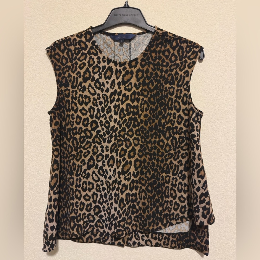 RACHEL Rachel Roy Animal Print Top
